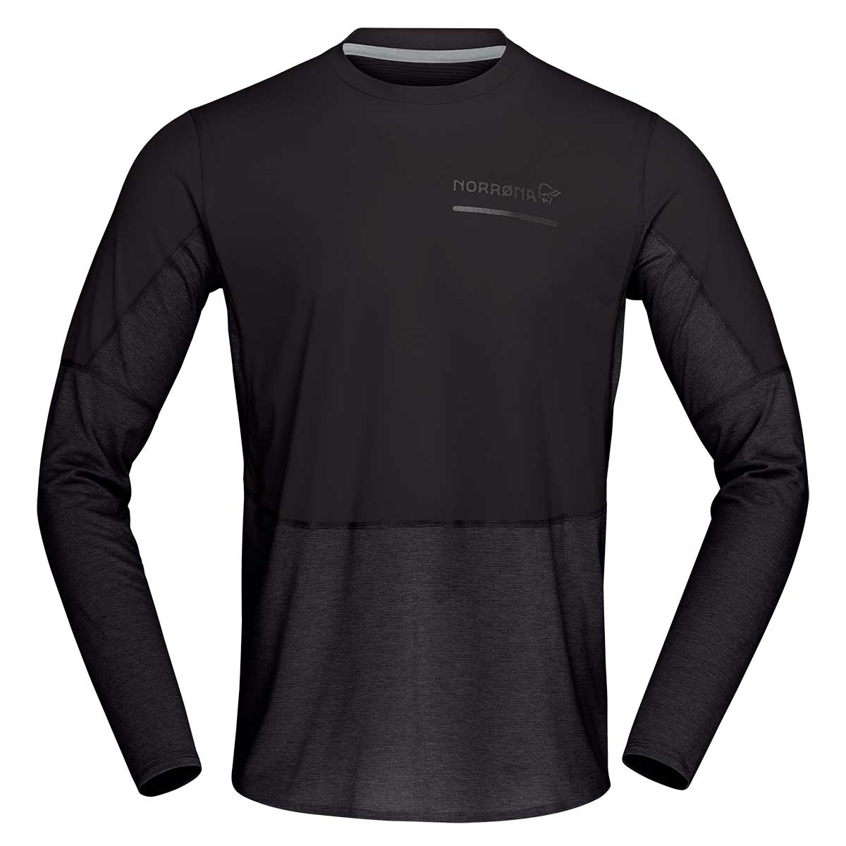 Norrona Senja Equaliser Lightweight Long Sleeve Shirt Men's in Caviar